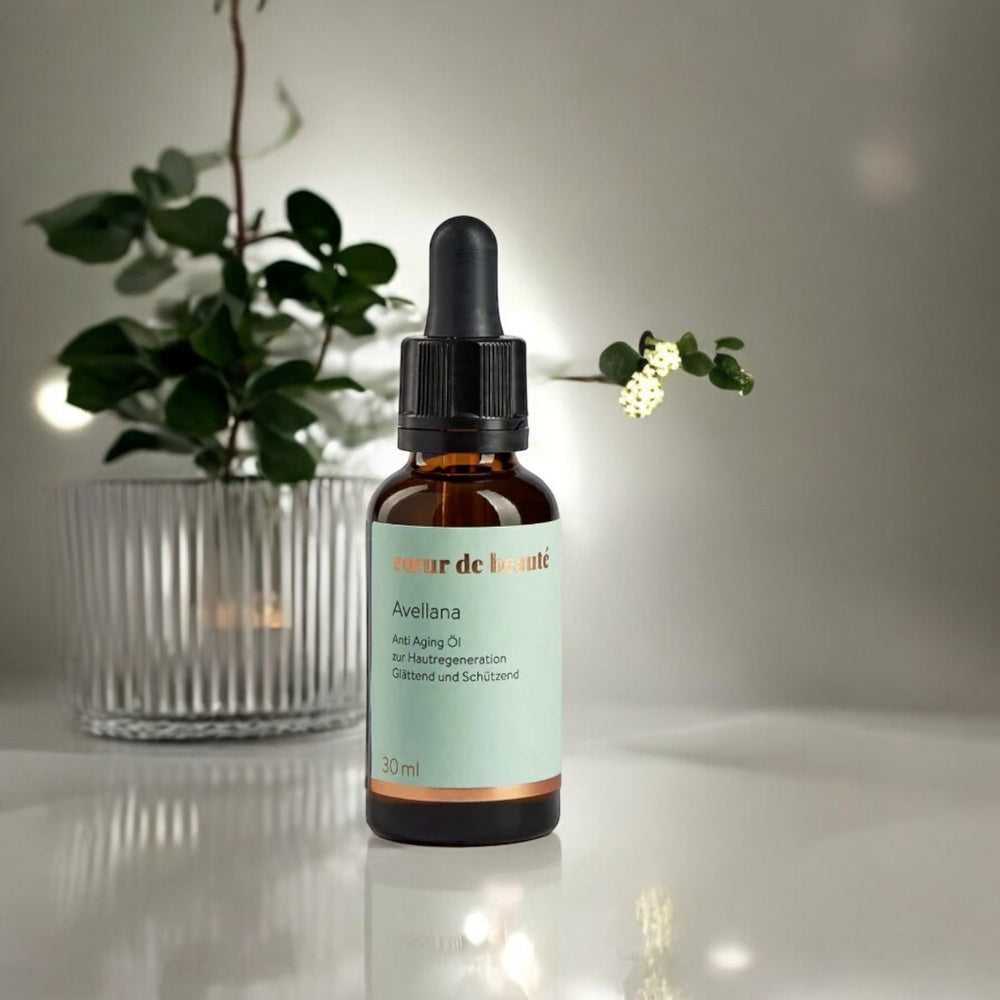 Avellana Öl von coeur de beaute aus Berlin, vegan, ohne Tierversuche, reines Öl