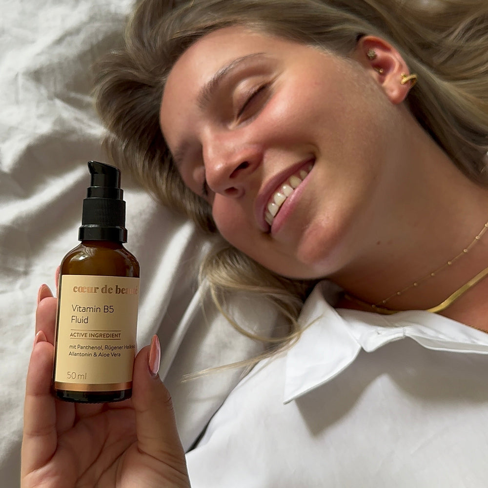 Vitamin B5 Fluid mit Panthenol für sensible Haut, lindert Rötungen, bei Rosacea