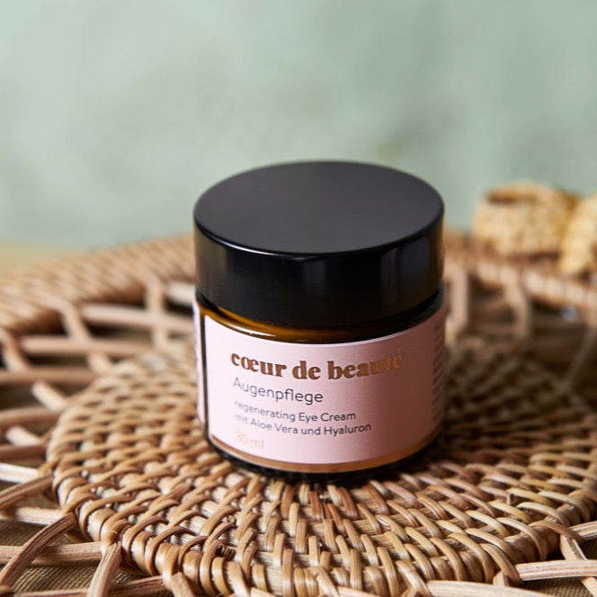 parfümfreie Augencreme mit Hyaluron coeur de beauté Naturkosmetik Berlin