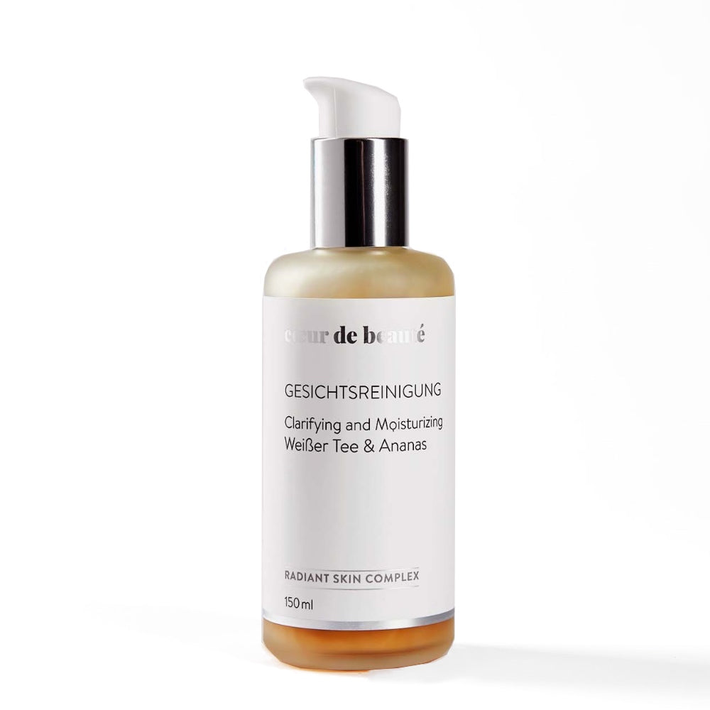 Gesichtsreinigung weißer Tee - coeur de beauté