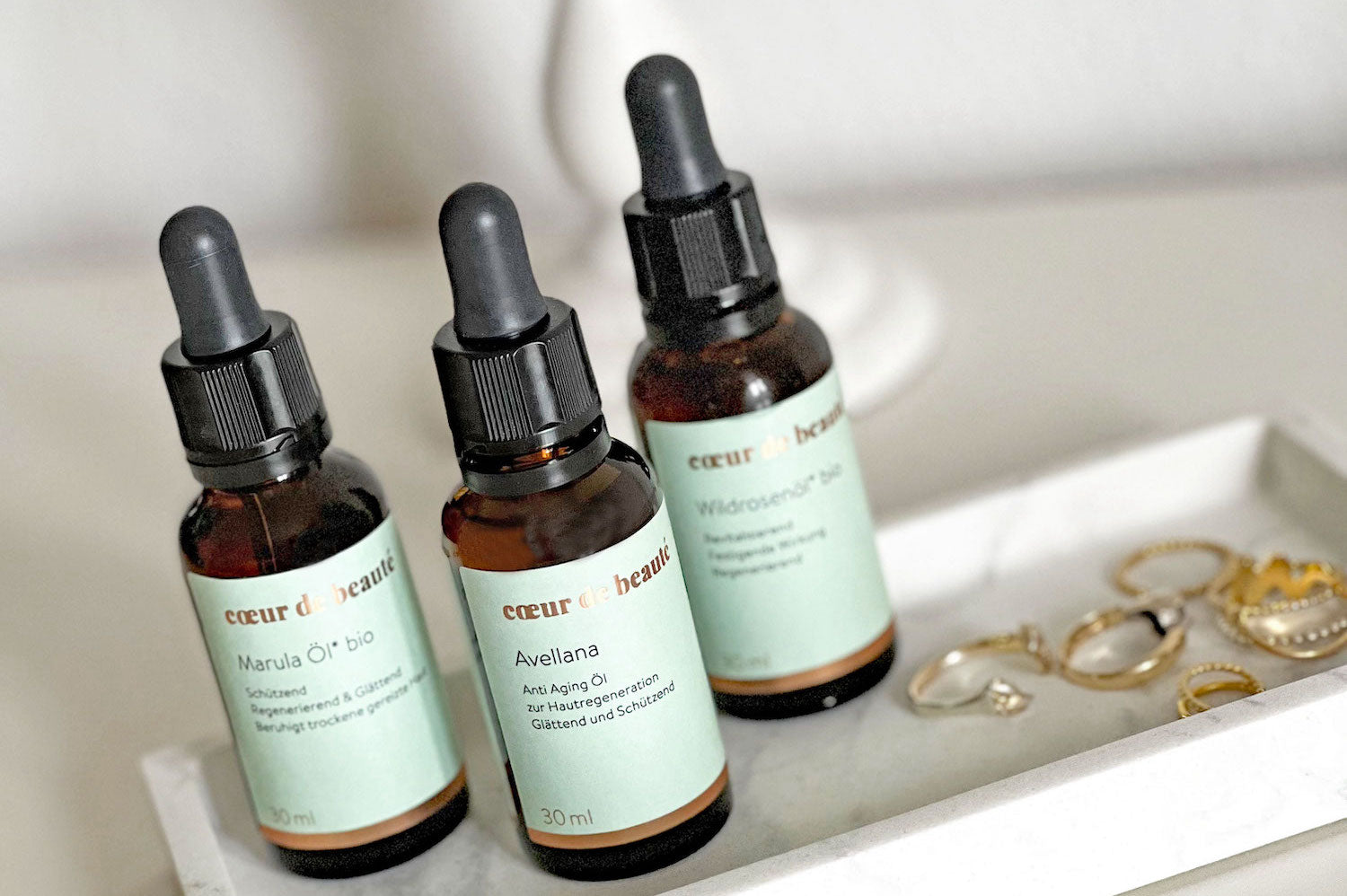 Avellana Öl - natürlicher UV Schutz für strapazierte, trockene und gereizte Haut