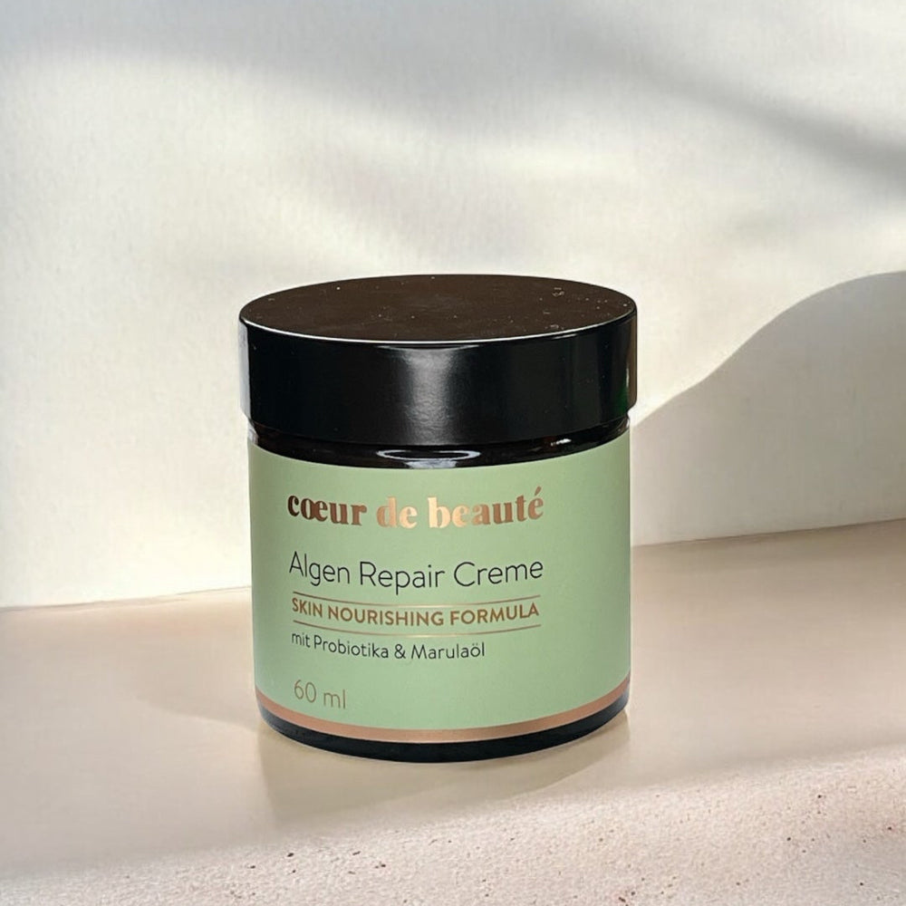 Algen Repair Creme von cœur de beauté als Produktaufnahme.