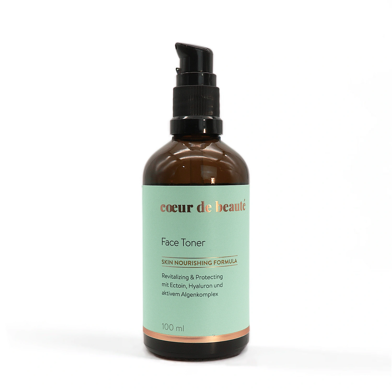 Freisteller des Face Toners mit Algenkomplex und Ectoin von cœur de beauté.