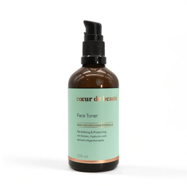Freisteller des Face Toners mit Algenkomplex und Ectoin von cœur de beauté.