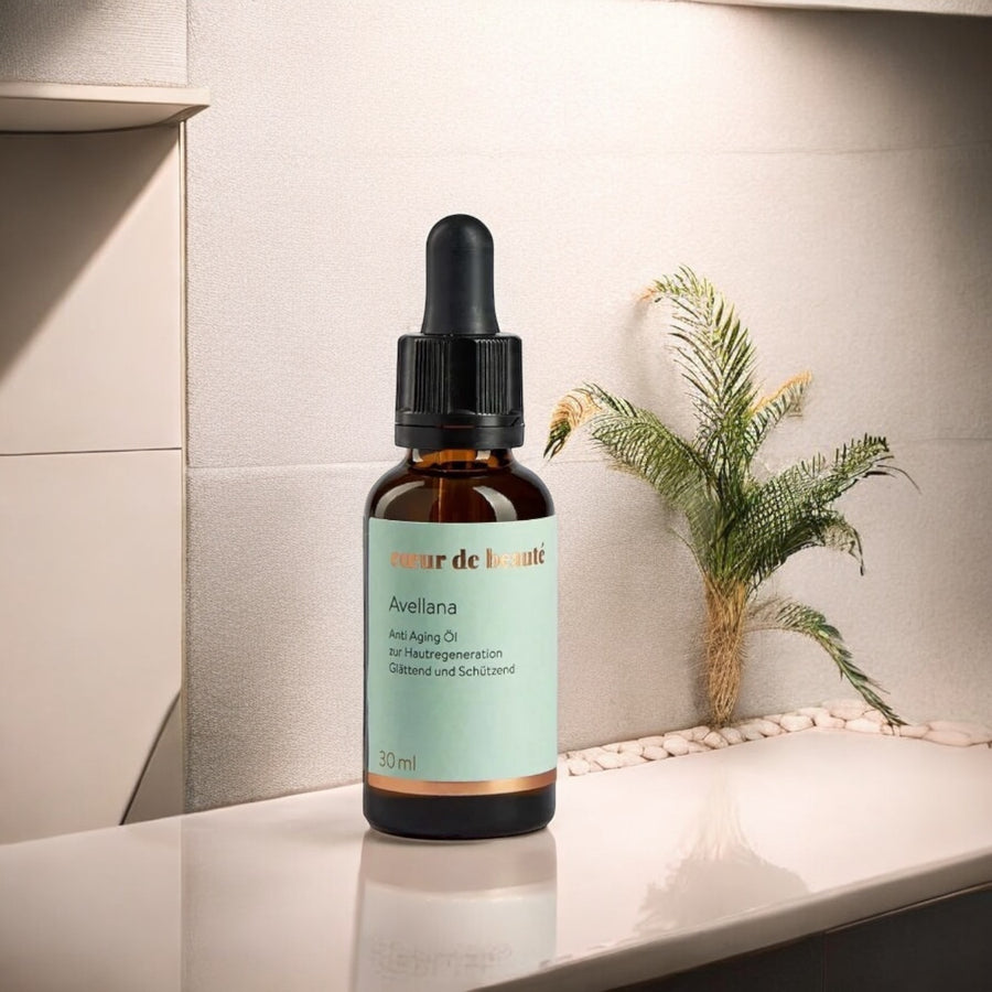 Avellana Öl von coeur de beaute aus Berlin, vegan, ohne Tierversuche, reines Öl