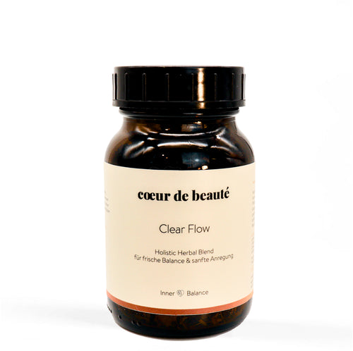 Tee clear Flow im Braunglas von coeur de beauté