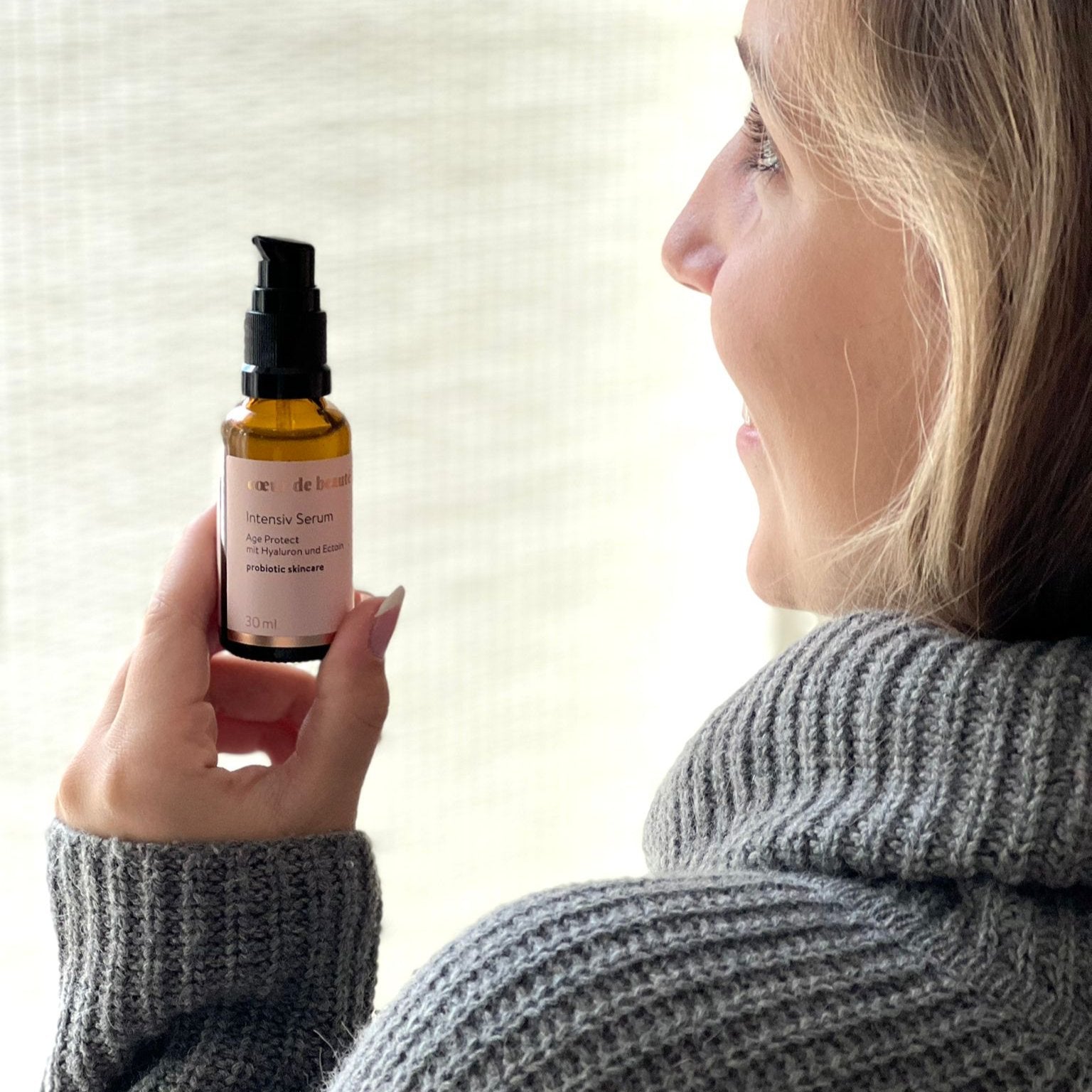 probiotisches Hyaluron Serum mit Ecotin von coeur de beauté vegane Naturkosmetik aus Berlin