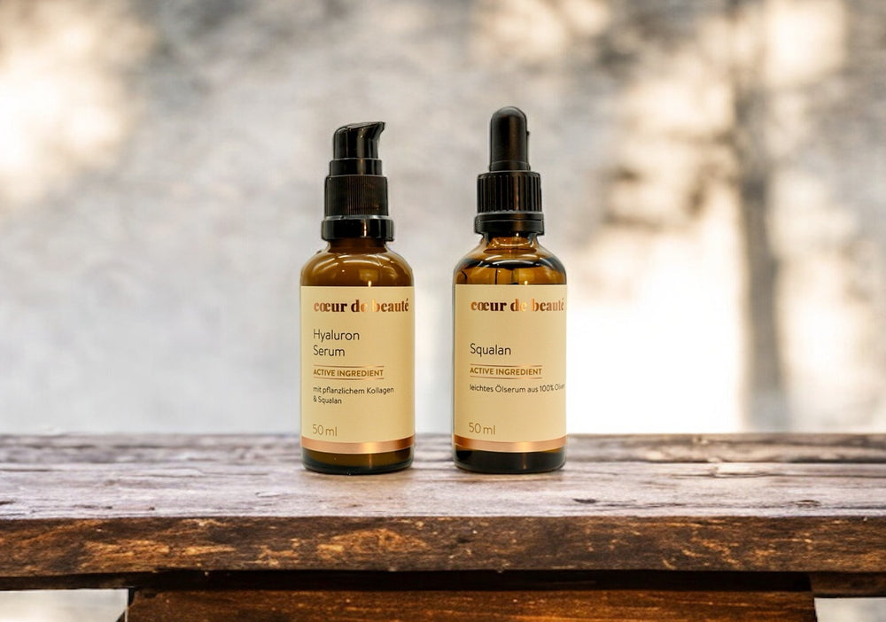 Squalan und Hyaluron von cœur de beauté