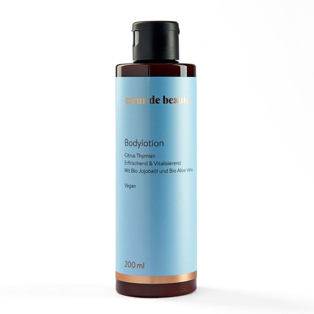 body lotion mit Citrus Thymian coeur de beauté