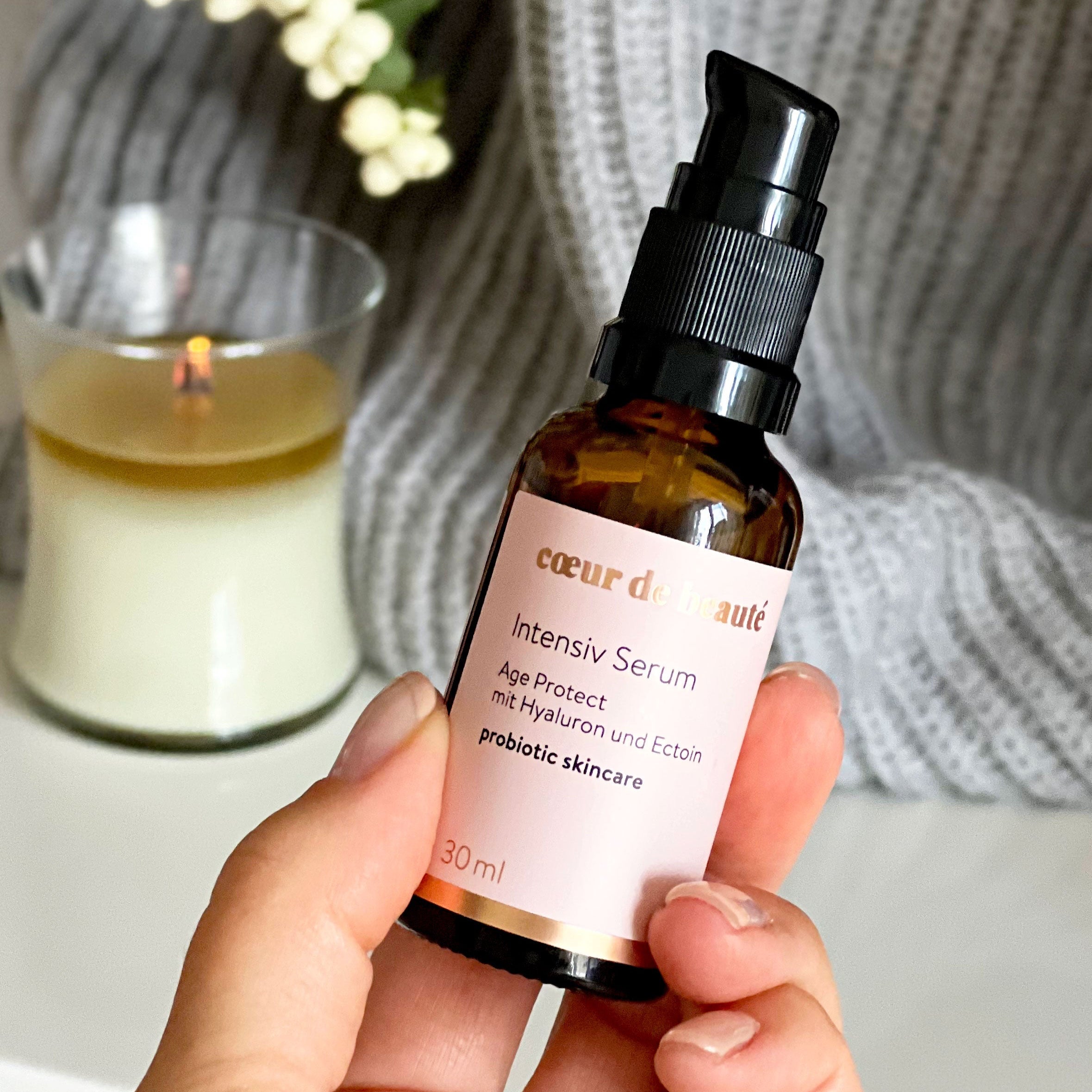 Serum Age Protect mit Hyaluron von Coeur de beauté Naturkosmetik aus berlin